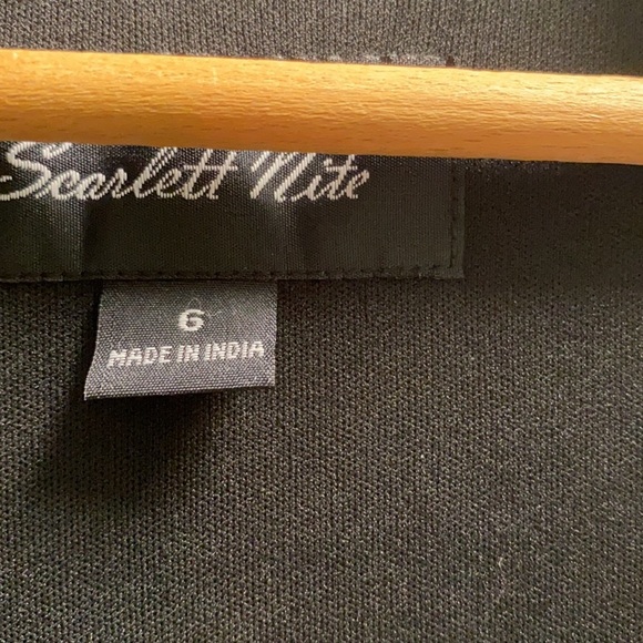 Scarlet Nite Missy 6 Traditional Black Dress - Picture 10 of 16